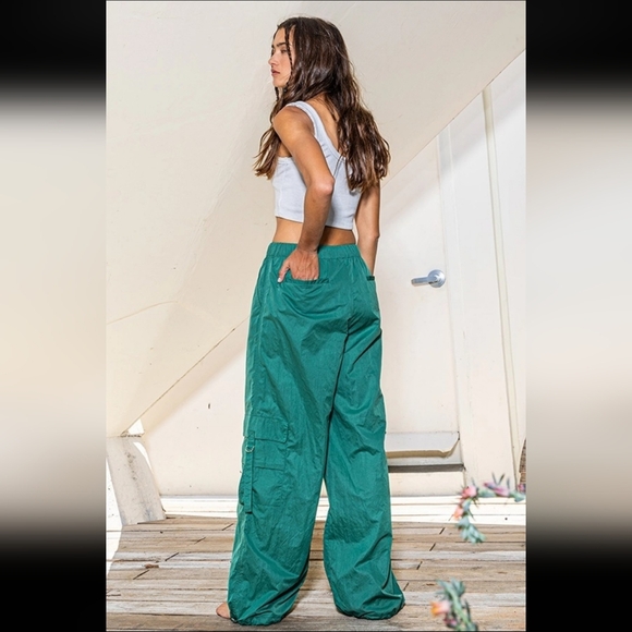 NWT NEW PATH CARGO JOGGER PANTS, GREEN, VARIOUS SIZES - Picture 3 of 10